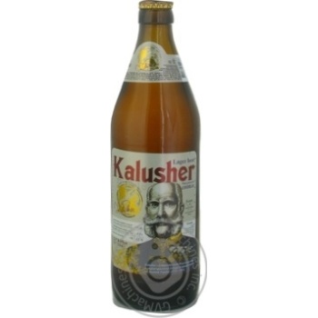 Beer Kalusher 11% 500ml glass bottle - buy, prices for MegaMarket - photo 1