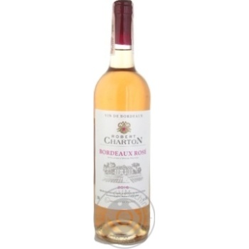 Вино Robert Charton Bordeaux рожеве сухе 0.75л х6 купити, ціни на МегаМаркет - фото 1