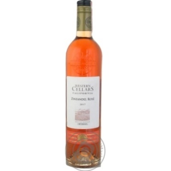 Wine Western sellers pink dry 10% 750ml glass bottle Usa - buy, prices for MegaMarket - photo 1