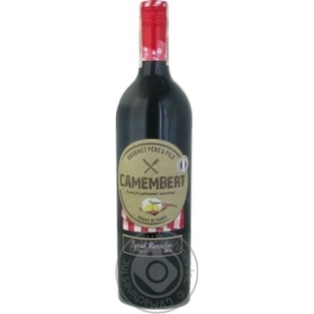 Вино Gourmet Pere&Fils Syrah Marselan червоне н/сухе 0.75л х6 купить, цены на МегаМаркет - фото 1