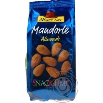 Nuts almond salt 125g - buy, prices for MegaMarket - photo 1