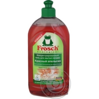 Means Frosch orange for washing dishes 500ml - buy, prices for MegaMarket - photo 1
