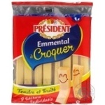 Сир President Emmental Croguer 45% 144г
