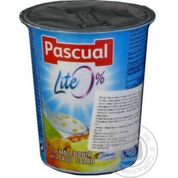 Йогурт Pascual Фруктовий салат 0% 125г купити, ціни на МегаМаркет - фото 3