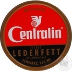 Віск для робочого взуття Centralin чорний 150мл