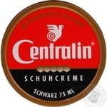 Cream black for shoes 75ml