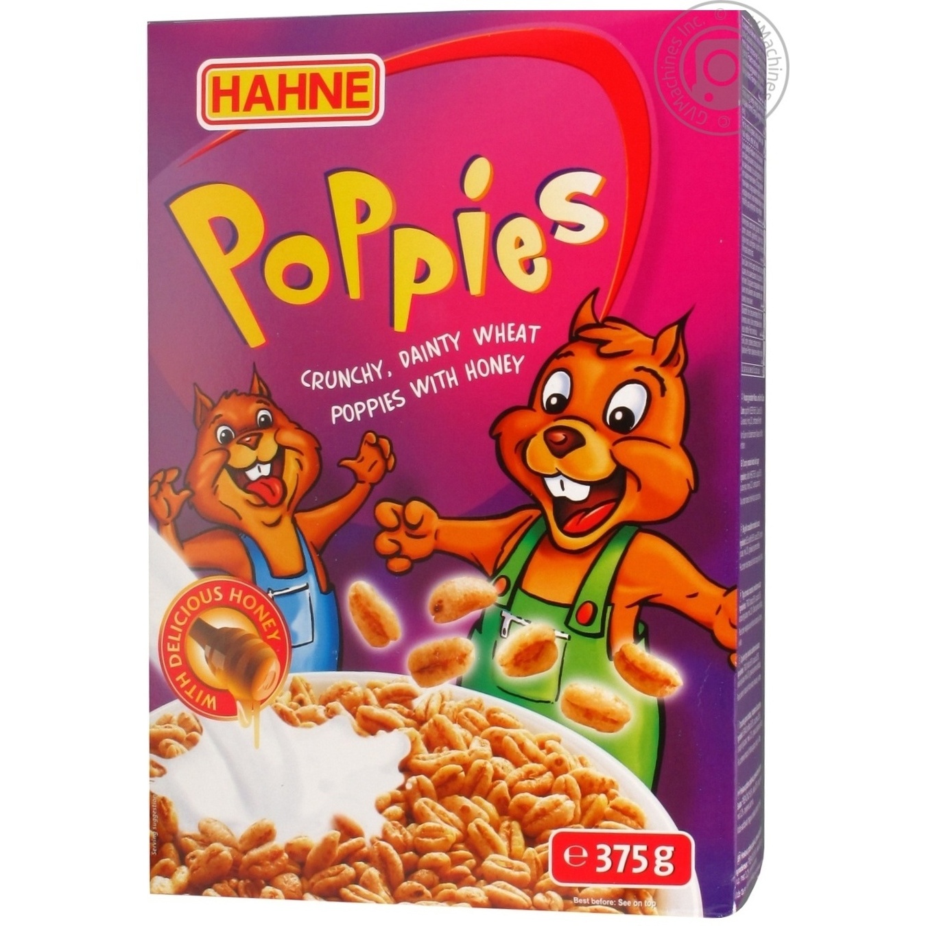 

Сухие завтраки Hahne Poppies 375г