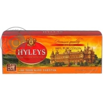 Tea Hyleys black packed 20pcs 30g - buy, prices for MegaMarket - photo 2