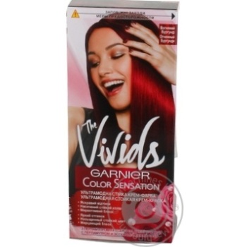 Cream-paint Garnier Color sensation for hair - buy, prices for MegaMarket - photo 1