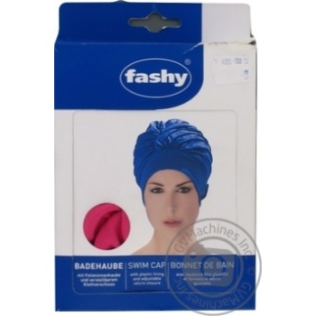 Шапочка для плавання Fashy жіноча 3472 купить, цены на МегаМаркет - фото 1