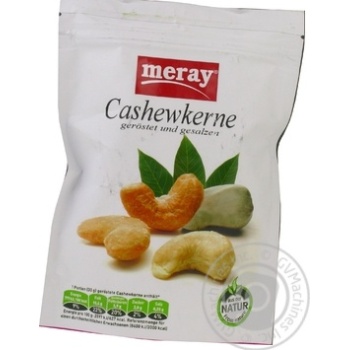 Nuts cashew Meray salt 150g - buy, prices for MegaMarket - photo 1