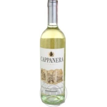 Вино Cappanera Bianco Abboccato 0.75л х6 \\ купити, ціни на МегаМаркет - фото 1