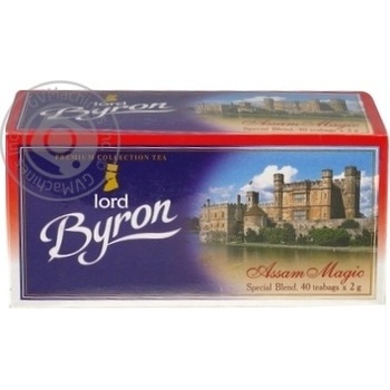 Чай Лорд Байрон Assam Magic 40пак*2г х6 купить, цены на МегаМаркет - фото 4