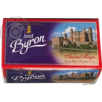 Tea Lord byron black 40pcs 80g - buy, prices for MegaMarket - photo 3