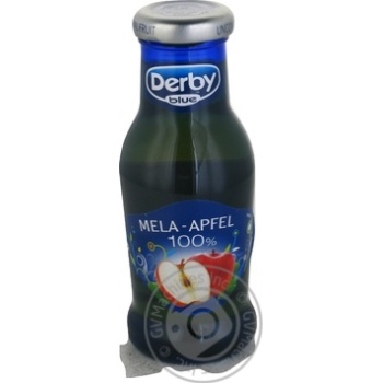 Сік Derby Blue Яблуко с/п 0,2л x6 купить, цены на МегаМаркет - фото 1
