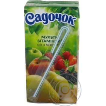 Sadochok multivitamin juice 0,5l - buy, prices for MegaMarket - photo 2
