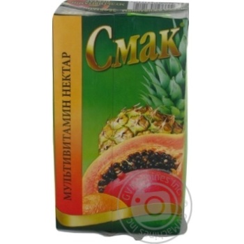 Нектар Смак Мультивiтамiн 1л х12 купити, ціни на МегаМаркет - фото 1