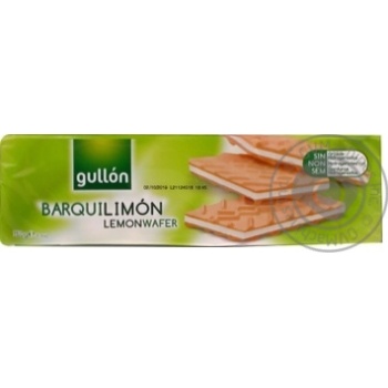 Вафлі Gullon Barquilimon 150г х16 купити, ціни на МегаМаркет - фото 1