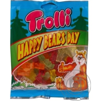Trolli "happy bears вay" chewing candy 100g - buy, prices for MegaMarket - photo 1