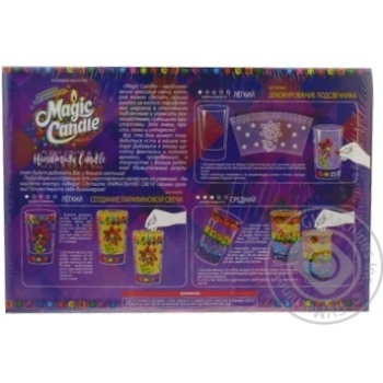 Danko Toys Candle Crystal Set for Creativity - buy, prices for ULTRAMARKET - photo 2