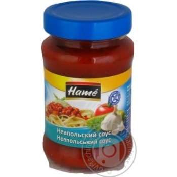 Соус Hame Неапольський 350г х15 купити, ціни на МегаМаркет - фото 1