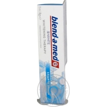 Зубная паста Blend-a-med 3D White Whitening Therapy 75мл купить, цены на МегаМаркет - фото 6