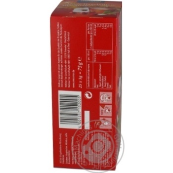 Tea Messmer fruit rose hip 25pcs 75g - buy, prices for MegaMarket - photo 5