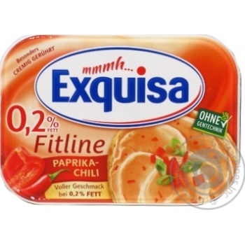 Cheese Exquisa with paprika soft 175g - buy, prices for MegaMarket - photo 1