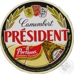 President Camembert soft cheese 45% 250g