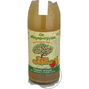 Sady Prykarpattya Apple + Pear Juice 0.3l - buy, prices for - photo 2