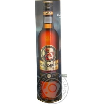 Whiskey 40% 700ml in tubes Scotland - buy, prices for MegaMarket - photo 1