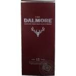 Whiskey Dalmore single malt 40% 12yrs 700ml