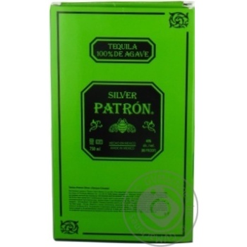Текіла Patron Silver 40% 0.75л х12 купить, цены на МегаМаркет - фото 4