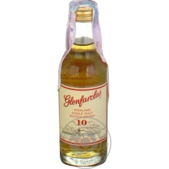 Whiskey Glenfarclas 40% 50ml - buy, prices for MegaMarket - photo 1