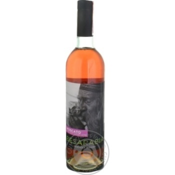 Вино Besarabia Moscato rose semi sweet 0.75л х6 купить, цены на МегаМаркет - фото 1