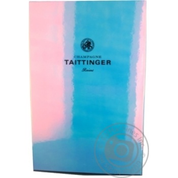 Шампанське Taittinger Brut Reserve 0,75л + 2 бокали х3 купити, ціни на МегаМаркет - фото 1