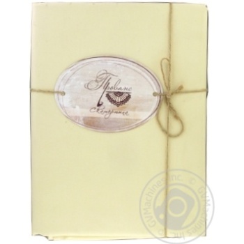 Скатертина Прованс 220*136 vanilla купити, ціни на МегаМаркет - фото 1
