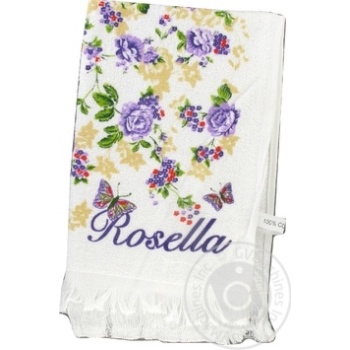 Рушник Ay ipek кухня Rosella білий 40х60 купить, цены на МегаМаркет - фото 1