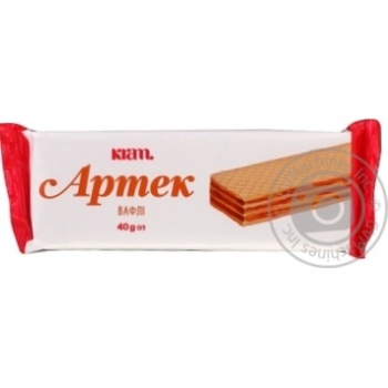 Waffles Artek 40g - buy, prices for MegaMarket - photo 1
