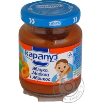 Puree Karapuz carrot for children from 4 months 125g glass jar - buy, prices for MegaMarket - photo 4