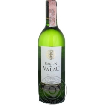 Wine white dry 10.5% 750ml - buy, prices for MegaMarket - photo 1