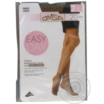 Носки женские Omsa Easy Day 20ден 2пары daino - купить, цены на КОСМОС - фото 1