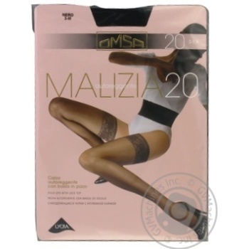 Omsa Malizia Nero Women's Stockings 20den 3s - buy, prices for ULTRAMARKET - photo 1