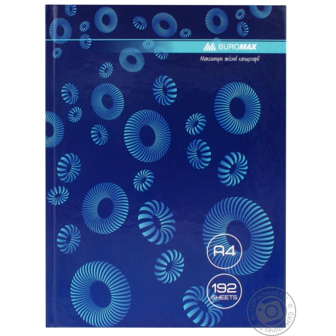 

Книга обліку MODEST 192 арк.кліт.оф.(тв. лам. обл) А4 синій BURO