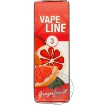 Рідина Vape Line Grapefruit для електро випаровувача 3мг 10мл - купити, ціни на NOVUS - фото 1