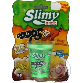 Іграшкка Slimy Ooops Лізун маса 80г  арт.46085 купить, цены на МегаМаркет - фото 1