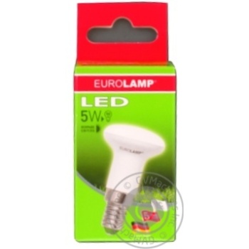 Лампа EUROLAMP LED CL 5W E14 4000K купить, цены на МегаМаркет - фото 1