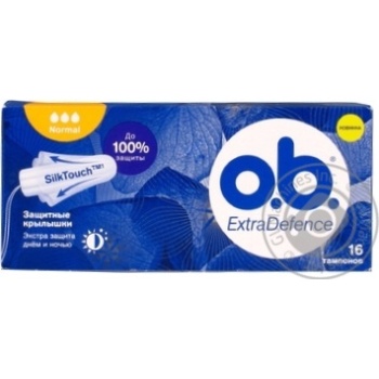 Tampons Ob for women 16pcs - buy, prices for MegaMarket - photo 1