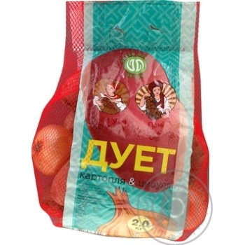 Дуэт Картофель и лук Матуся Потуся 2,5кг купить, цены на МегаМаркет - фото 3