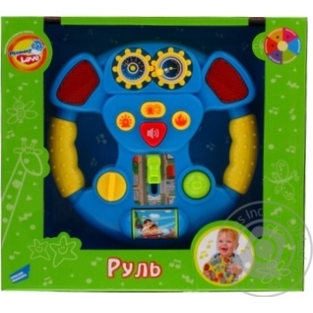 Игрушка музыкальная  Mommy Love-Electronic Руль - купить, цены на METRO - фото 1